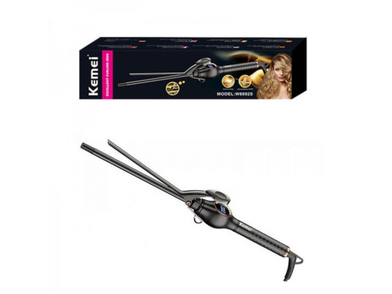 Kemei Excellent Curling Iron Ψαλίδι Μαλλιών για Μπούκλες KM-W8892S