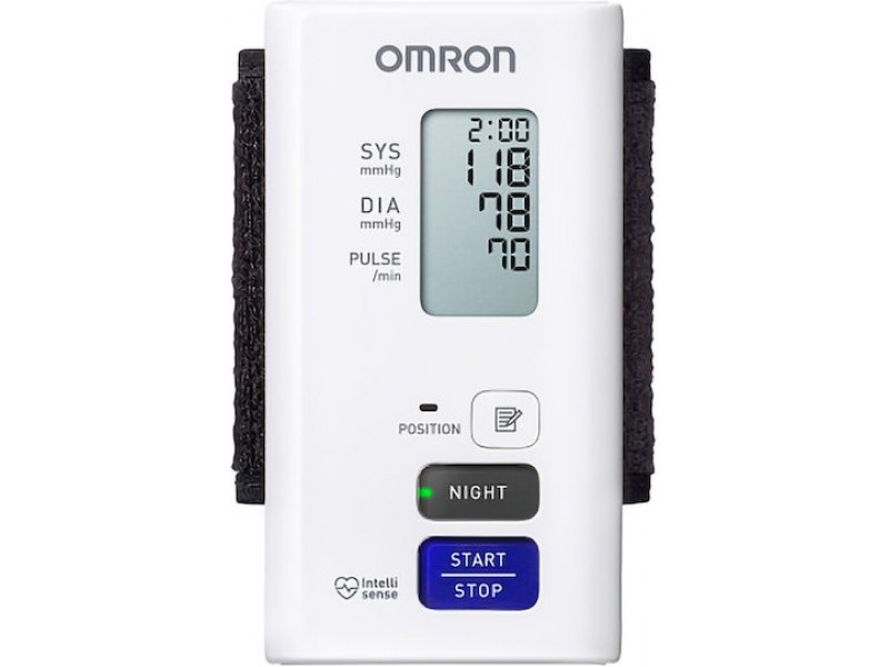 Omron NightView Ψηφιακό Πιεσόμετρο Καρπού Για Την Παρακολούθηση Ημερήσιας & Νυχτερινής Υπέρτασης