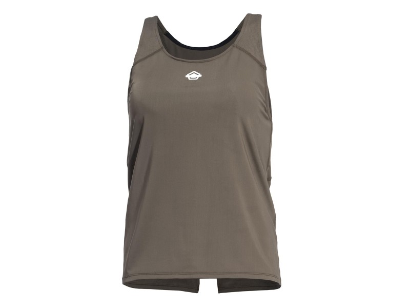 Pentagon Γυναικεία Αμάνικη Μπλούζα Γκρί Aria Women's Tank Top Off K09046