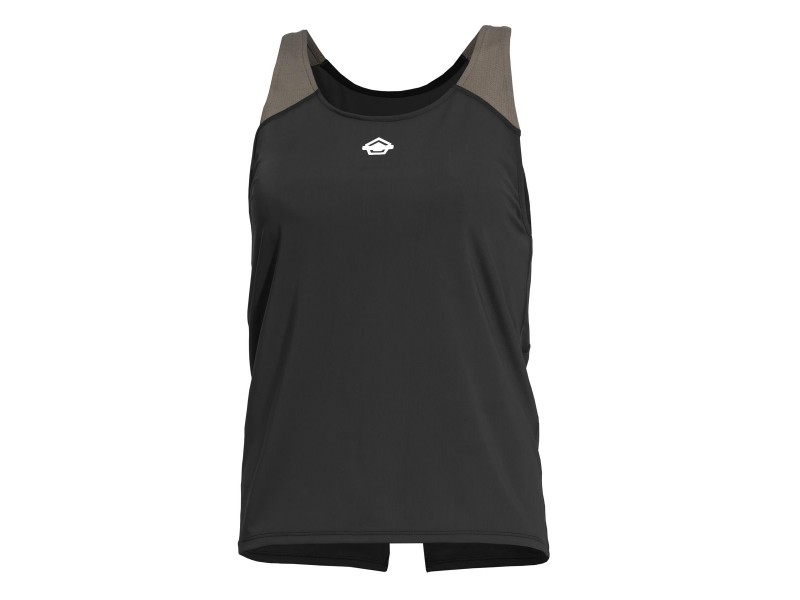 Pentagon Γυναικεία Αμάνικη Μπλούζα Γκρί Aria Women's Tank Top Off K09046