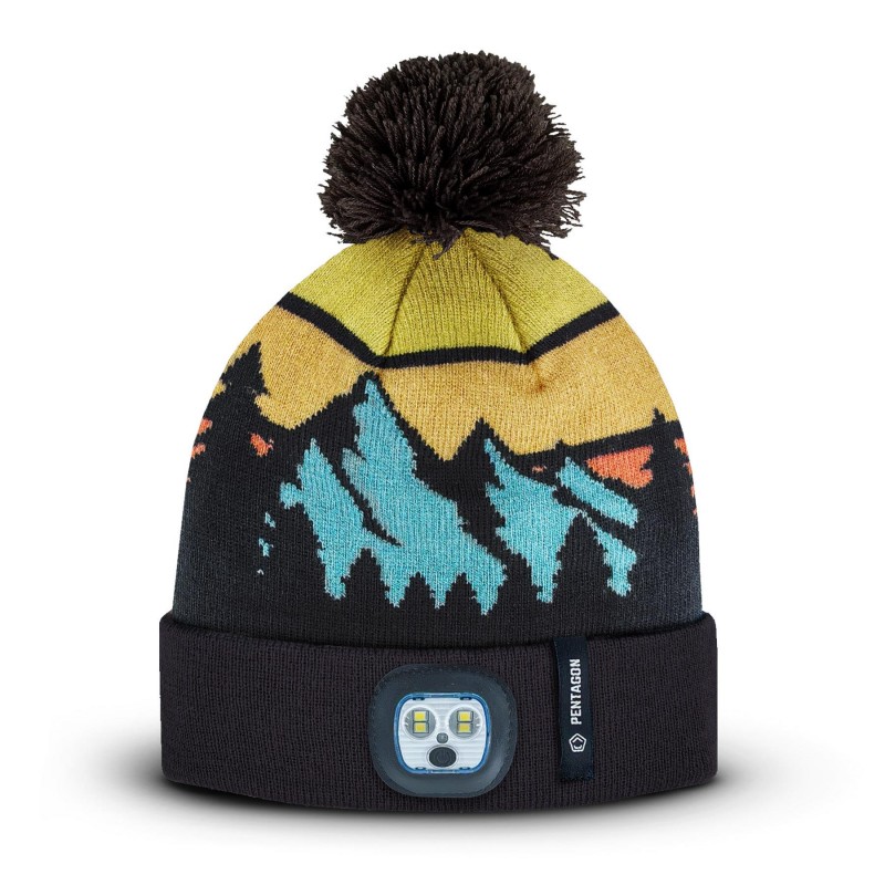 Pentagon Σκούφος Sanctuary Adventurer Knit  Beanie With Flashlite K13060-ADV-FLS 