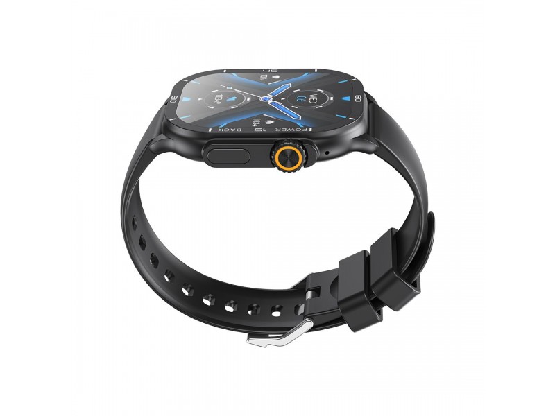  XO J12 Amoled Smart Αθλητικό Smartwatch Με Παλμογράφο Ανθρακί